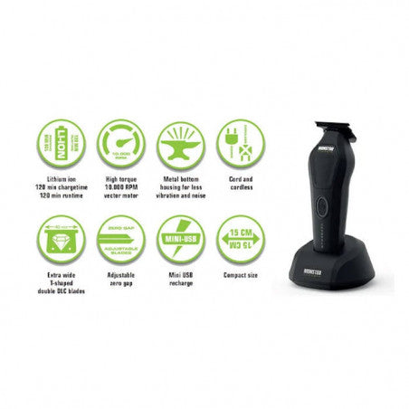 Máquina de contorno Monster Cerberus Trimmer black cordless