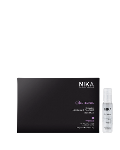 Strahlende Tiefenbehandlung mit Hyaluron und Diamanten – Nika