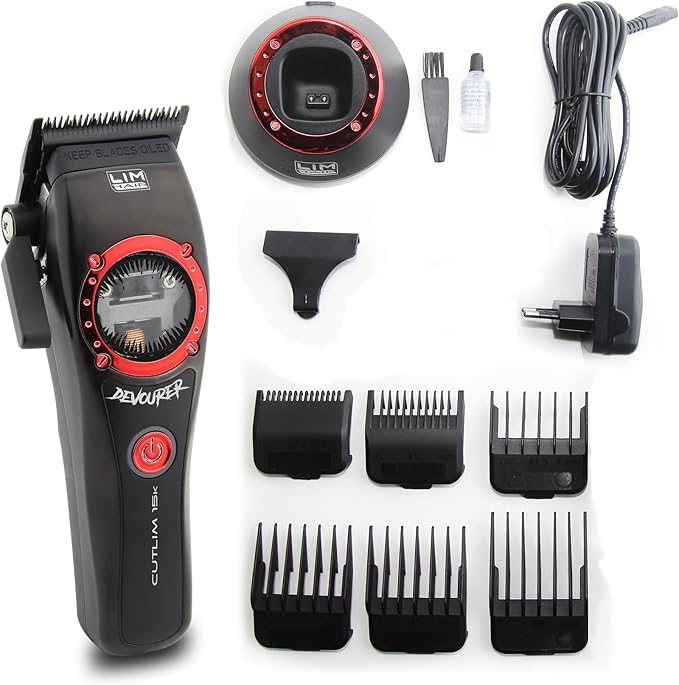 Máquina de corte Devourer 15K 15000 r.p.m. color negro Clipper Trimmer Shaver